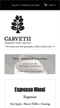 Mobile Screenshot of carvetiicoffee.co.uk